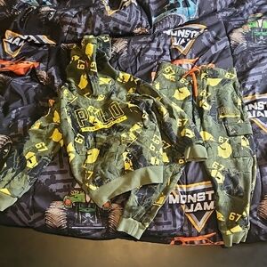 Polo by Ralph Lauren Green and Yellow Matching Set